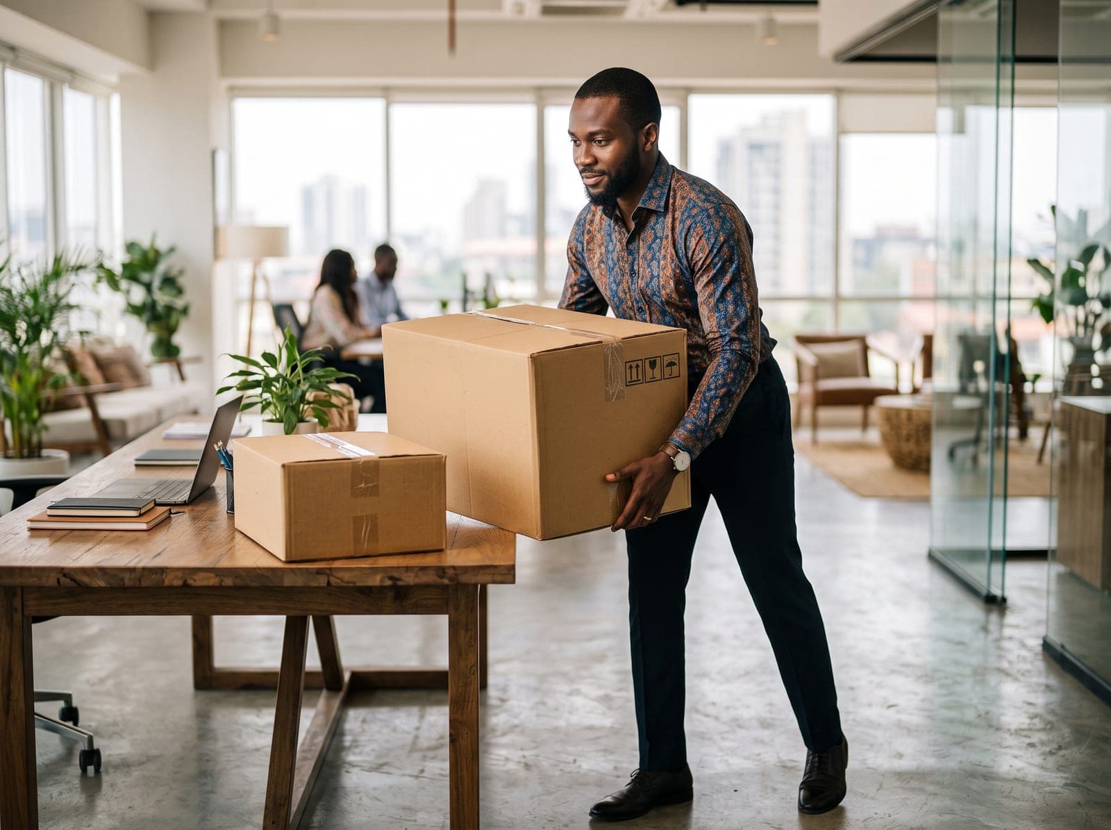 Paid when someone in your organisation moves to a larger package.